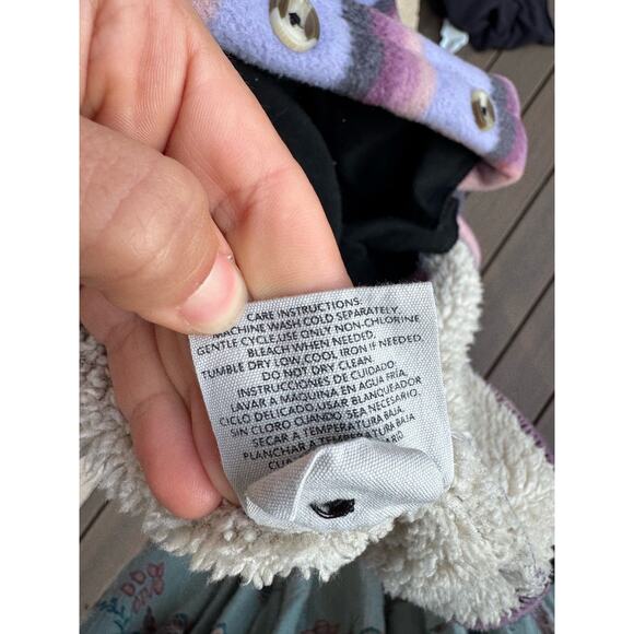 Women's Long Sleeve Plaid Super Plush Sherpa Lined Fleece Shirt Jacket - Picture 10 of 13